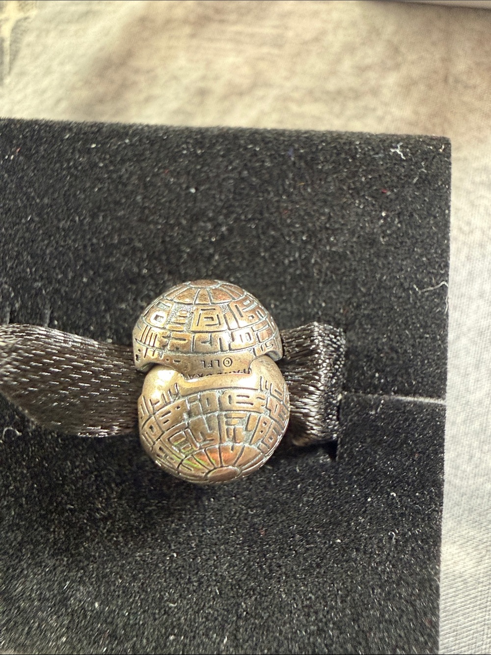 NWT PANDORA X DISNEY STAR WARS DEATH STAR CHARM - Picture 3 of 5